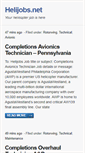 Mobile Screenshot of helijobs.net